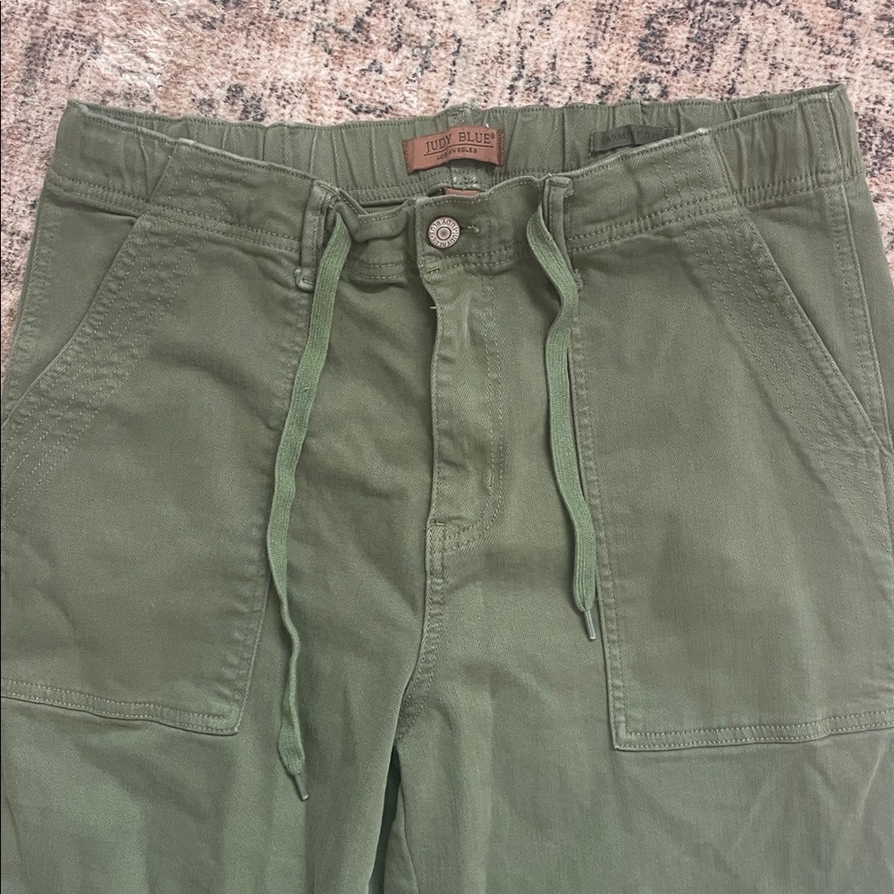 Judy Blue Jessie Green Pants Jeans - Picture 3 of 4
